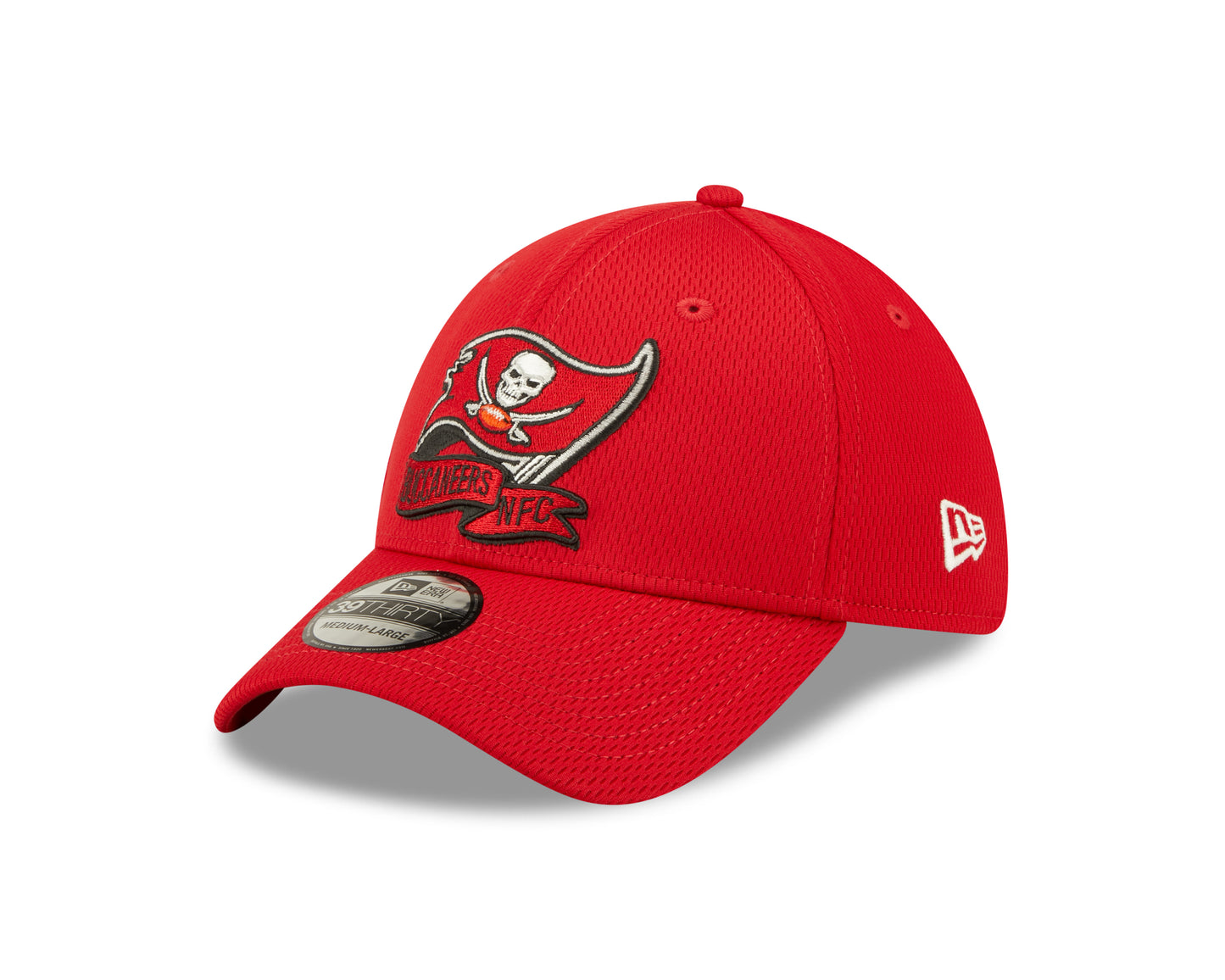Men's Tampa Bay Buccaneers New Era Red 2022 Sideline Coaches 39THIRTY Flex Hat
