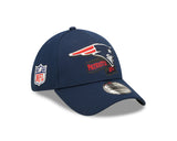 Men's New England Patriots New Era Navy 2022 Sideline Coaches 39THIRTY Flex Hat - Pro Jersey Sports