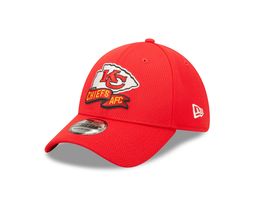 Men's Kansas City Chiefs New Era Red 2022 Sideline Coaches 39THIRTY Flex Hat - Pro Jersey Sports