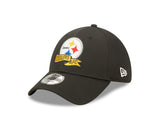Men's Pittsburgh Steelers New Era Black 2022 Sideline Coaches 39THIRTY Flex Hat - Pro Jersey Sports