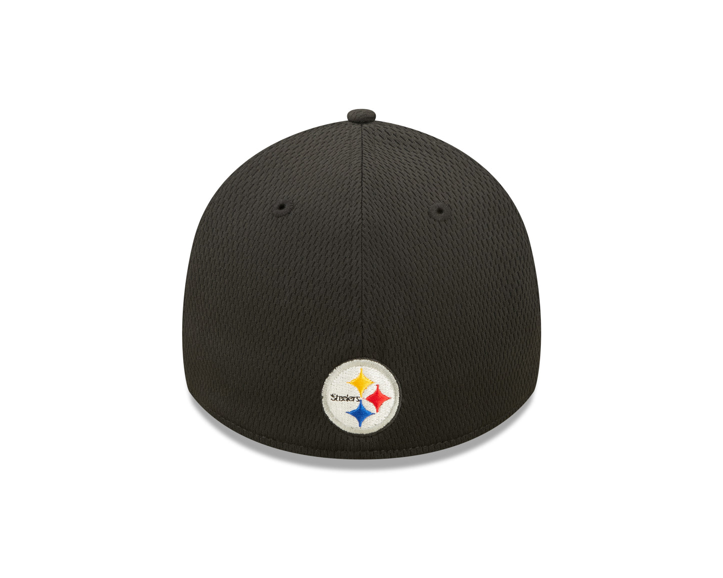 Men's Pittsburgh Steelers New Era Black 2022 Sideline Coaches 39THIRTY Flex Hat