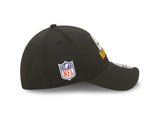 Men's Pittsburgh Steelers New Era Black 2022 Sideline Coaches 39THIRTY Flex Hat - Pro Jersey Sports
