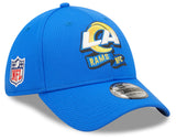Men's Los Angeles Rams New Era Blue 2022 Sideline Coaches 39THIRTY Flex Hat - Pro Jersey Sports
