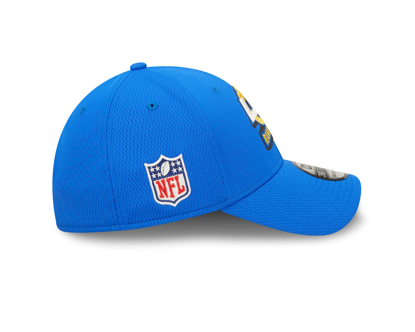 Men's Los Angeles Rams New Era Blue 2022 Sideline Coaches 39THIRTY Flex Hat