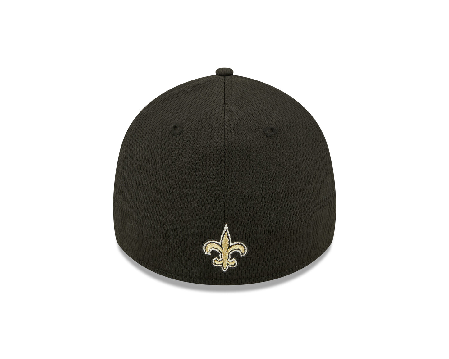 Men's New Orleans Saints New Era Black 2022 Sideline Coaches 39THIRTY Flex Hat