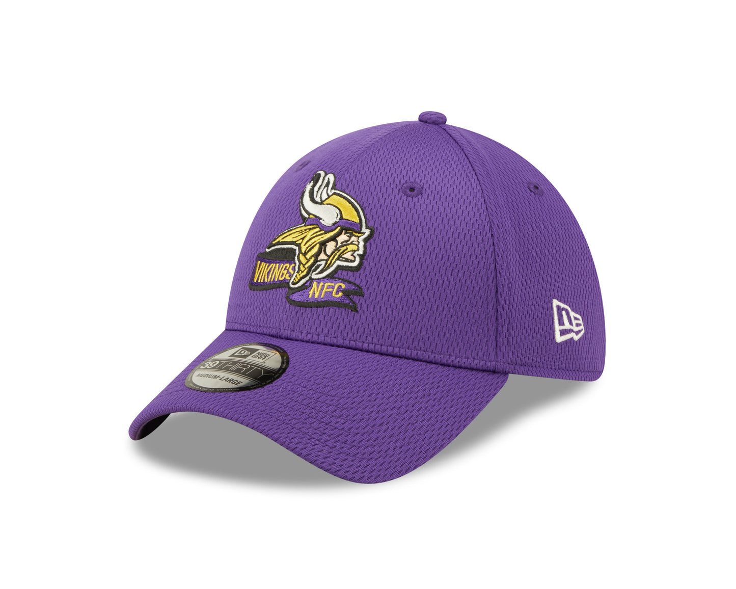 Men's Minnesota Vikings New Era Purple 2022 Sideline Coaches 39THIRTY Flex Hat
