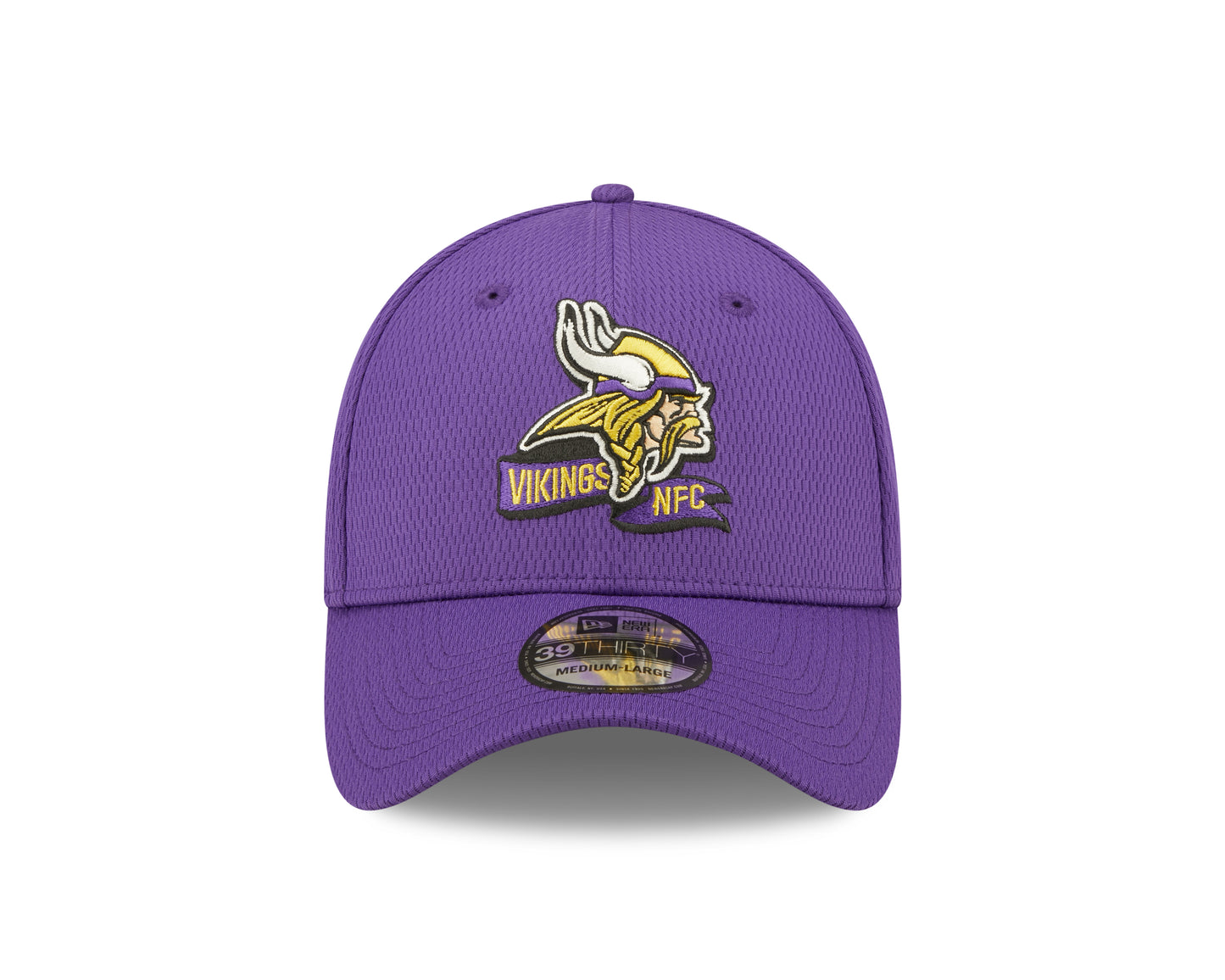Men's Minnesota Vikings New Era Purple 2022 Sideline Coaches 39THIRTY Flex Hat
