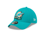 Men's Miami Dolphins New Era Aqua 2022 Sideline Coaches 39THIRTY Flex Hat - Pro Jersey Sports