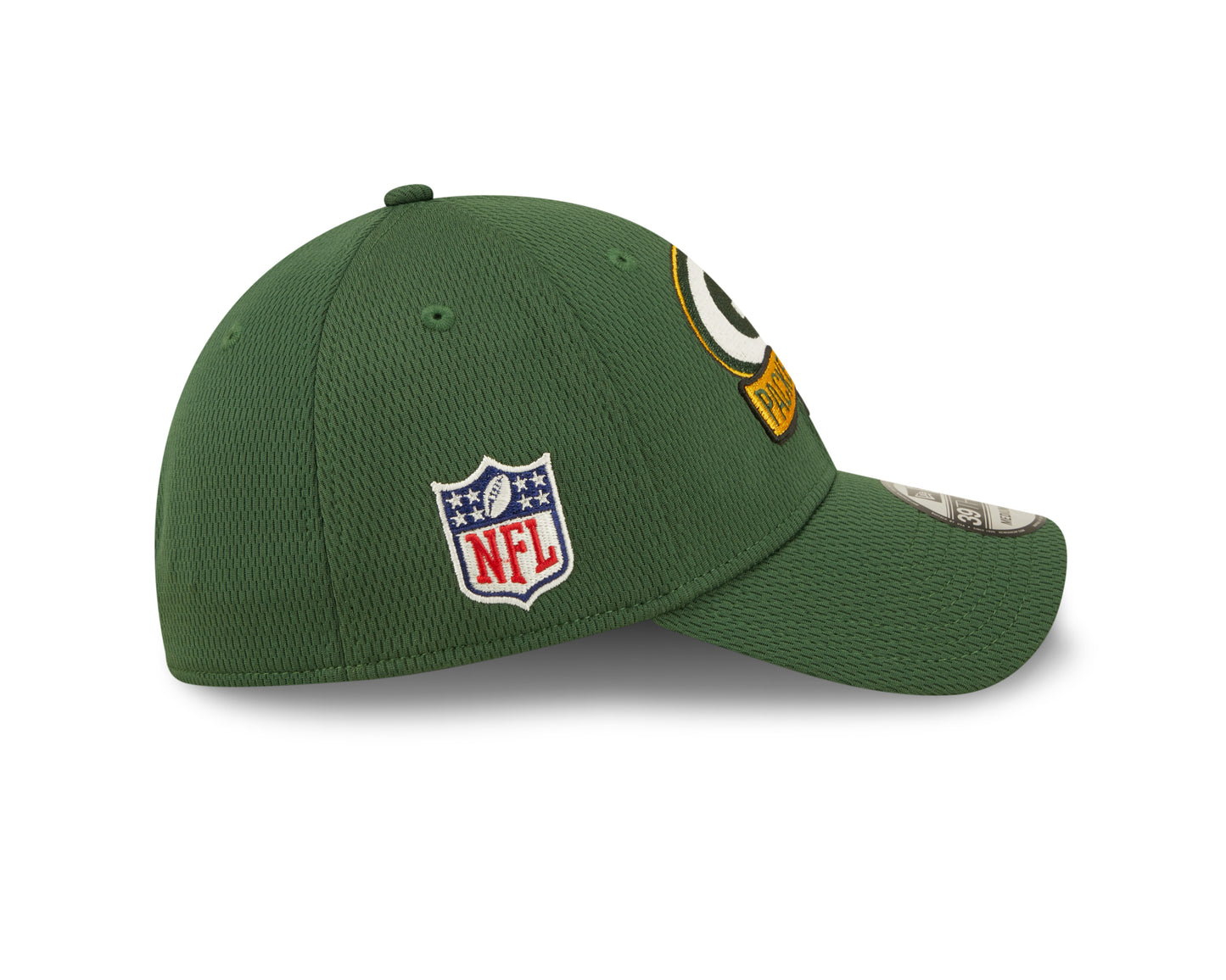 Men's Green Bay Packers New Era Green 2022 Sideline Coaches 39THIRTY Flex Hat