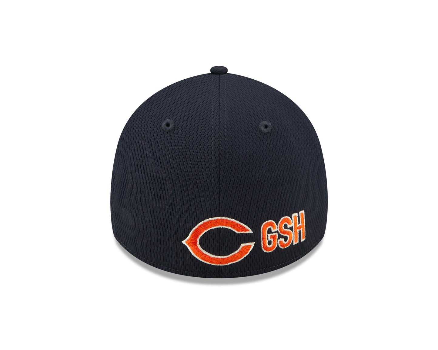 Men's Chicago Bears Primary Logo New Era Navy 2022 Sideline Coaches 39THIRTY Flex Hat