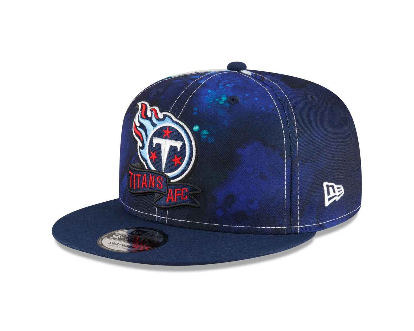 Men's Tennessee Titans New Era Ink 2022 NFL Sideline 9FIFTY Snapback Adjustable Hat