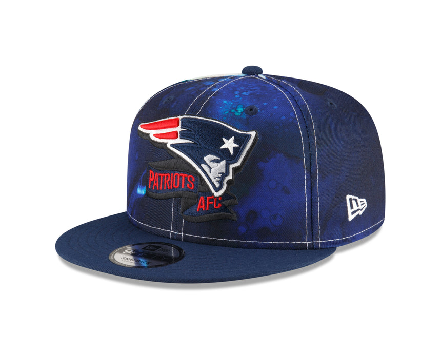 Men's New England Patriots New Era Ink 2022 NFL Sideline 9FIFTY Snapback Adjustable Hat - Pro Jersey Sports