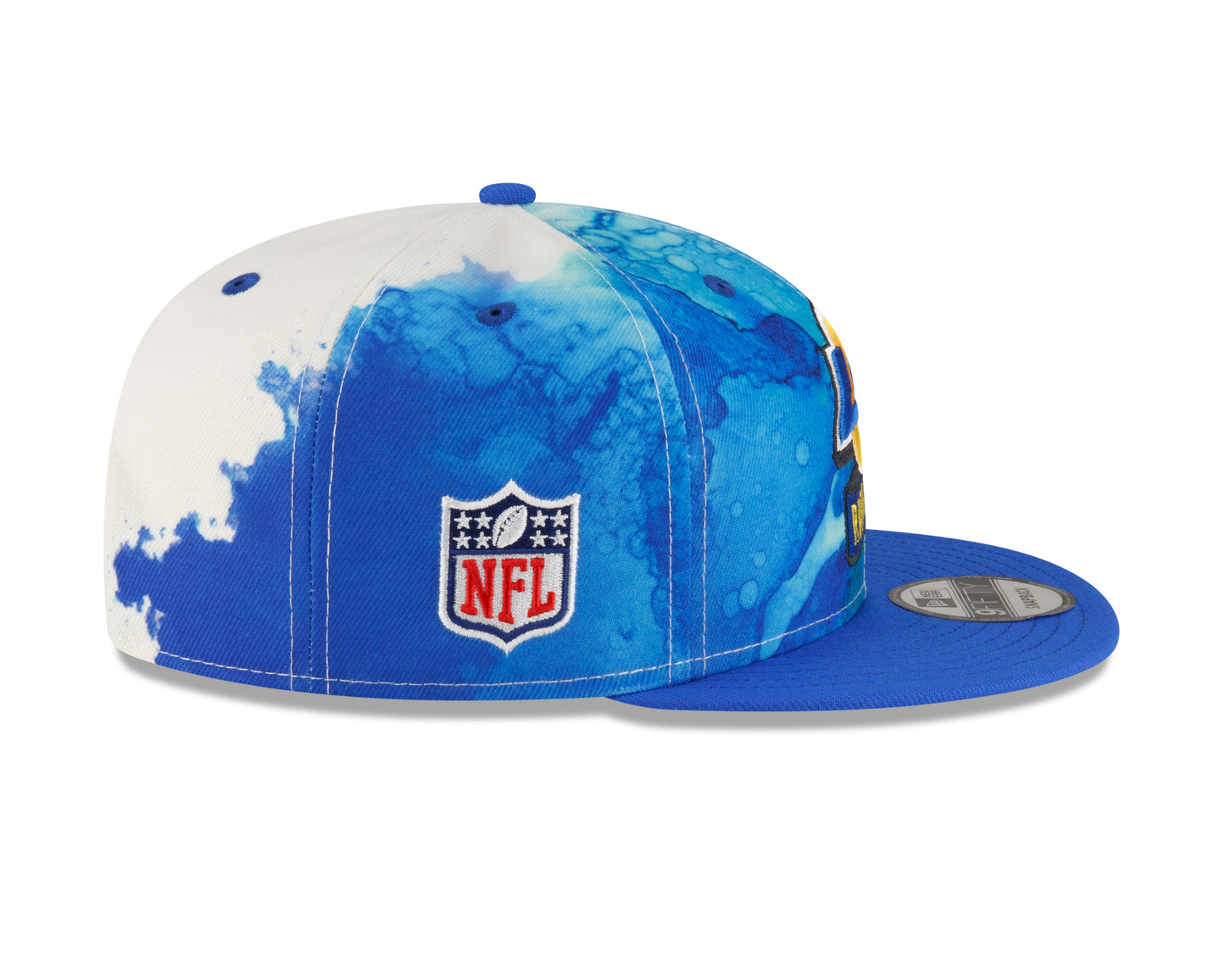 Men's Los Angeles Rams New Era Ink 2022 NFL Sideline 9FIFTY Snapback Adjustable Hat