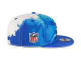 Men's Los Angeles Rams New Era Ink 2022 NFL Sideline 9FIFTY Snapback Adjustable Hat - Pro Jersey Sports