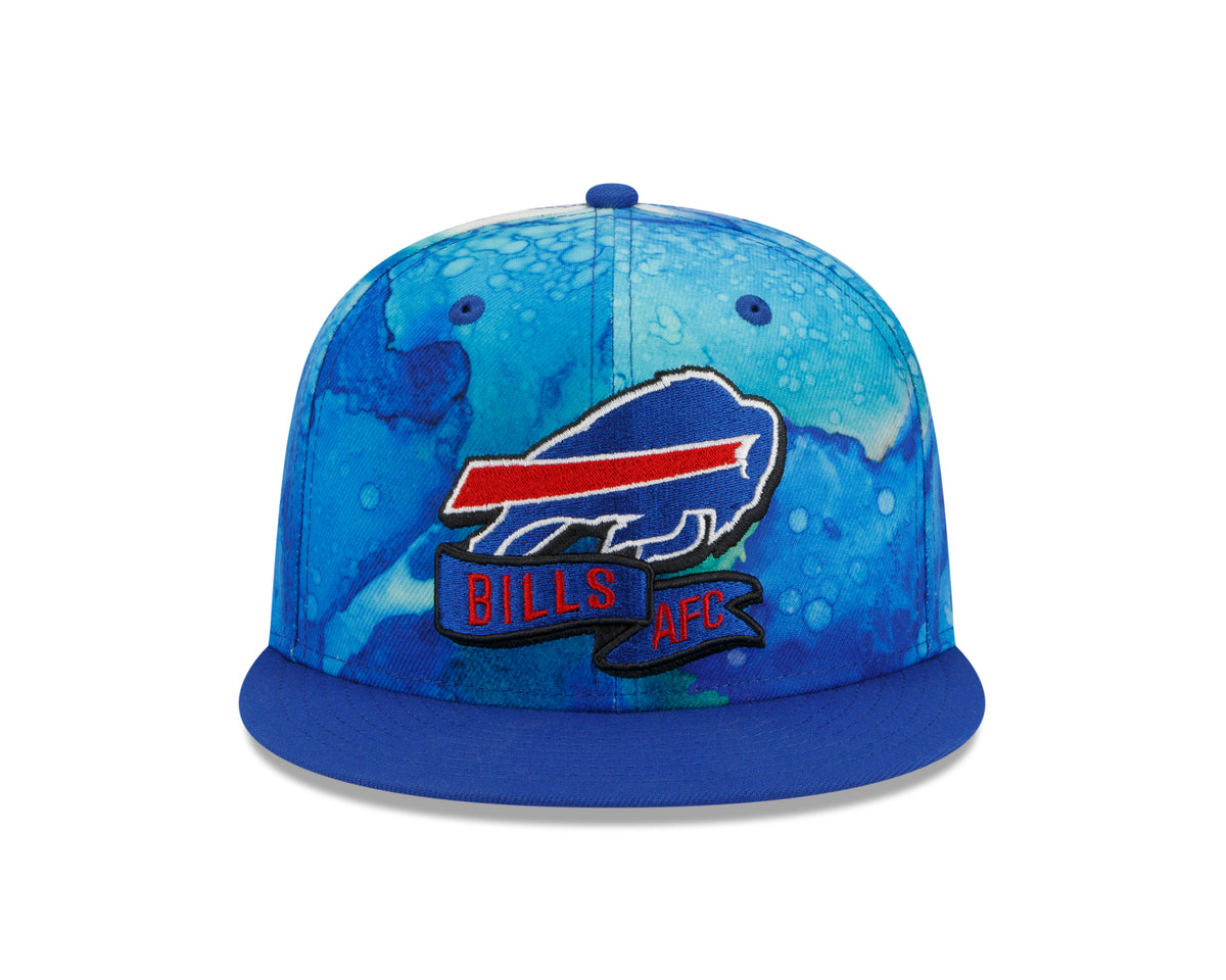 Men's Buffalo Bills New Era Ink 2022 NFL Sideline 9FIFTY Snapback Adjustable Hat - Pro Jersey Sports