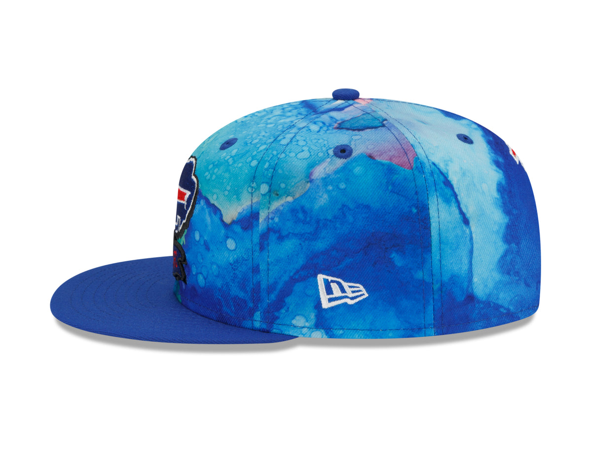 Men's Buffalo Bills New Era Ink 2022 NFL Sideline 9FIFTY Snapback Adjustable Hat - Pro Jersey Sports