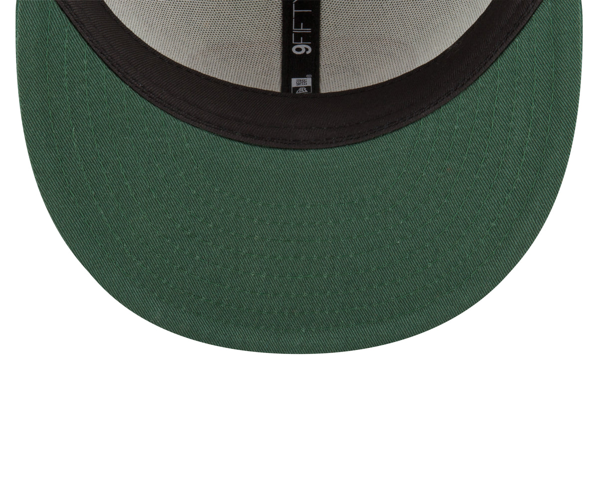 Men's Green Bay Packers New Era Ink 2022 NFL Sideline 9FIFTY Snapback Adjustable Hat - Pro Jersey Sports
