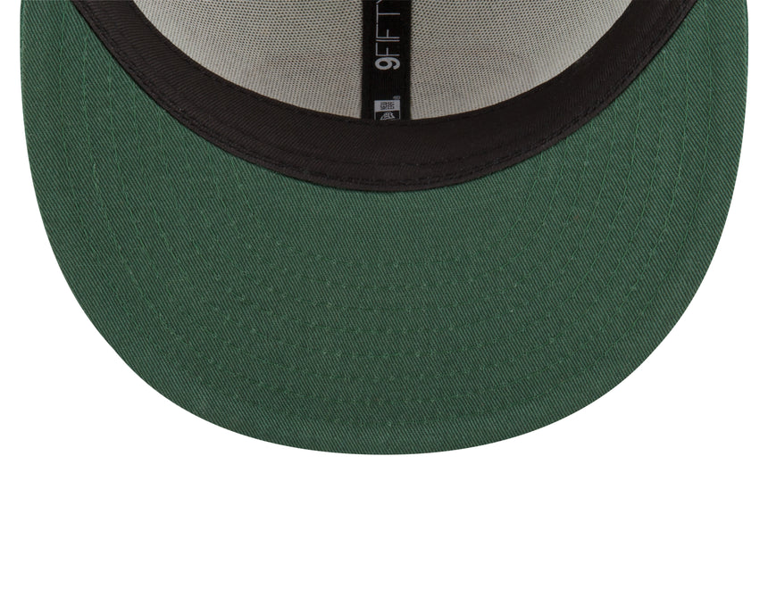 Men's Green Bay Packers New Era Ink 2022 NFL Sideline 9FIFTY Snapback Adjustable Hat - Pro Jersey Sports