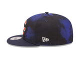 Men's Chicago Bears New Era Navy Ink 2022 NFL Sideline Primary Logo 9FIFTY Snapback Adjustable Hat - Pro Jersey Sports