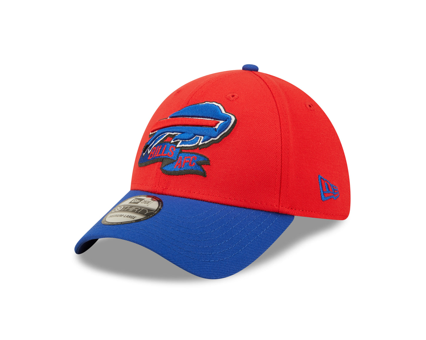 Men's Buffalo Bills New Era Red/Blue 2022 Sideline 39THIRTY Flex Hat