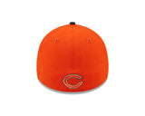 Men's Chicago Bears Primary Logo New Era Orange/Navy 2022 Sideline 39THIRTY Flex Hat - Pro Jersey Sports