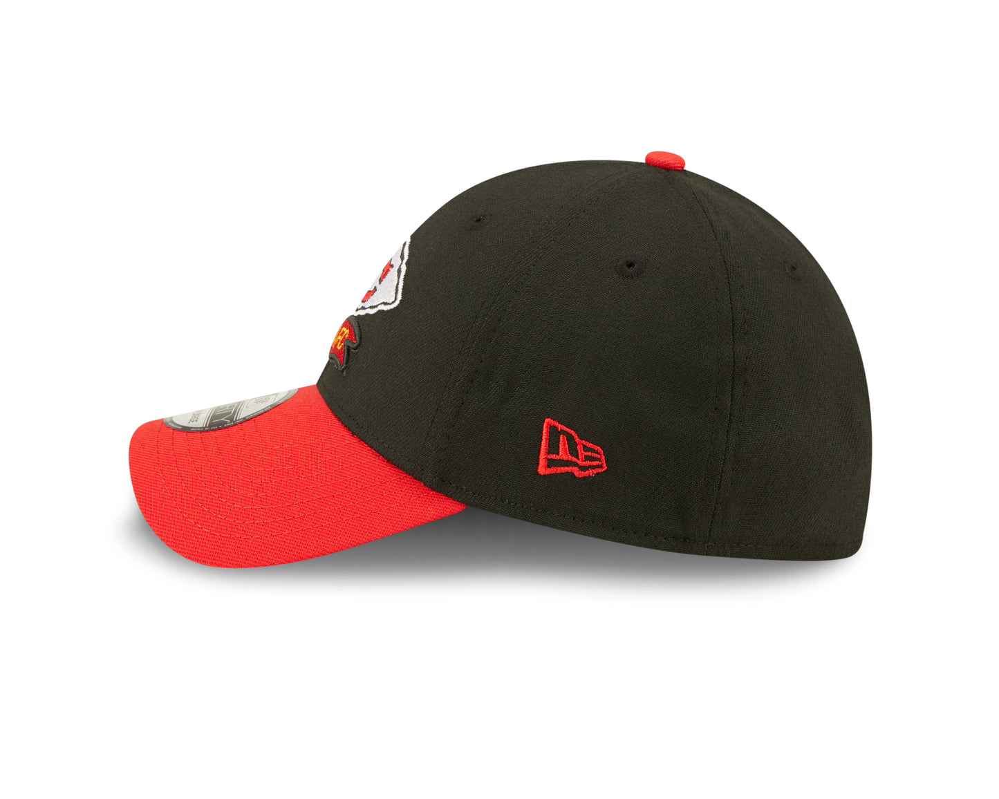 Men's Kansas City Chiefs New Era Black/Red 2022 Sideline 39THIRTY Flex Hat
