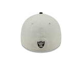 Men's Las Vegas Raiders New Era Gray/Black 2022 Sideline 39THIRTY Flex Hat - Pro Jersey Sports