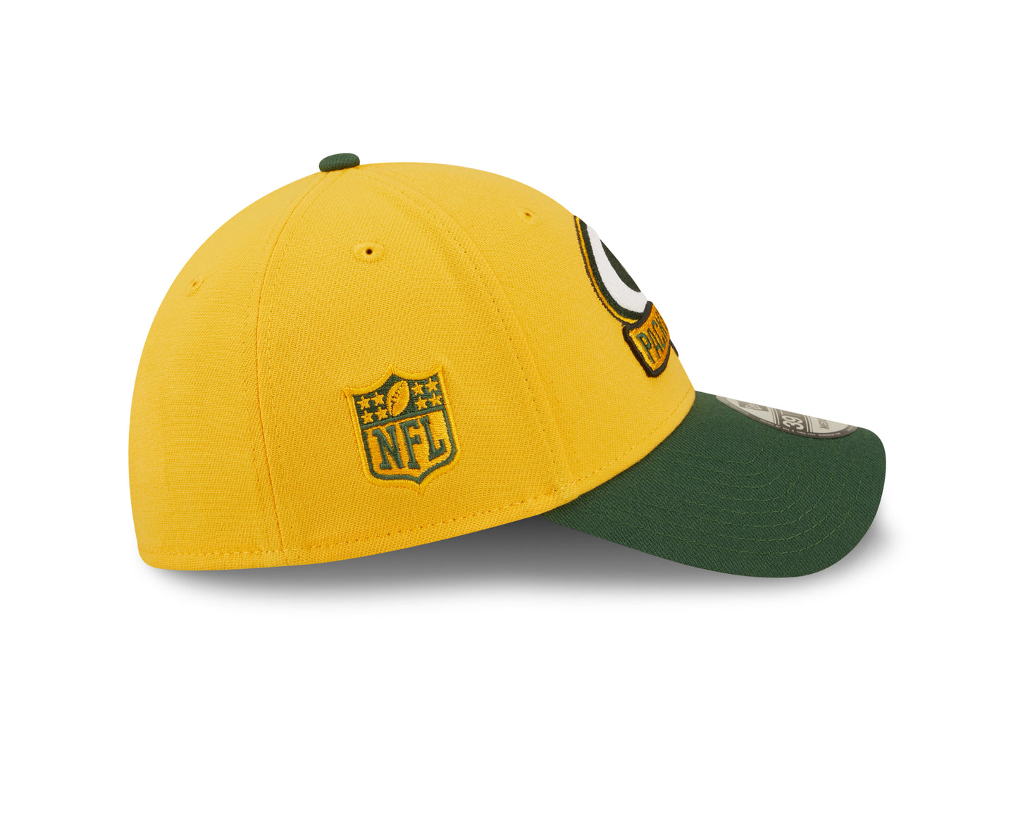 Men's Green Bay Packers New Era Yellow/Green 2022 Sideline 39THIRTY Flex Hat