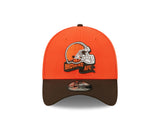 Men's Cleveland Browns New Era Orange/Brown 2022 Sideline 39THIRTY Flex Hat - Pro Jersey Sports