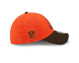 Men's Cleveland Browns New Era Orange/Brown 2022 Sideline 39THIRTY Flex Hat - Pro Jersey Sports
