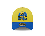Men's Los Angeles Rams New Era Yellow/Blue 2022 Sideline 39THIRTY Flex Hat - Pro Jersey Sports