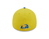 Men's Los Angeles Rams New Era Yellow/Blue 2022 Sideline 39THIRTY Flex Hat - Pro Jersey Sports