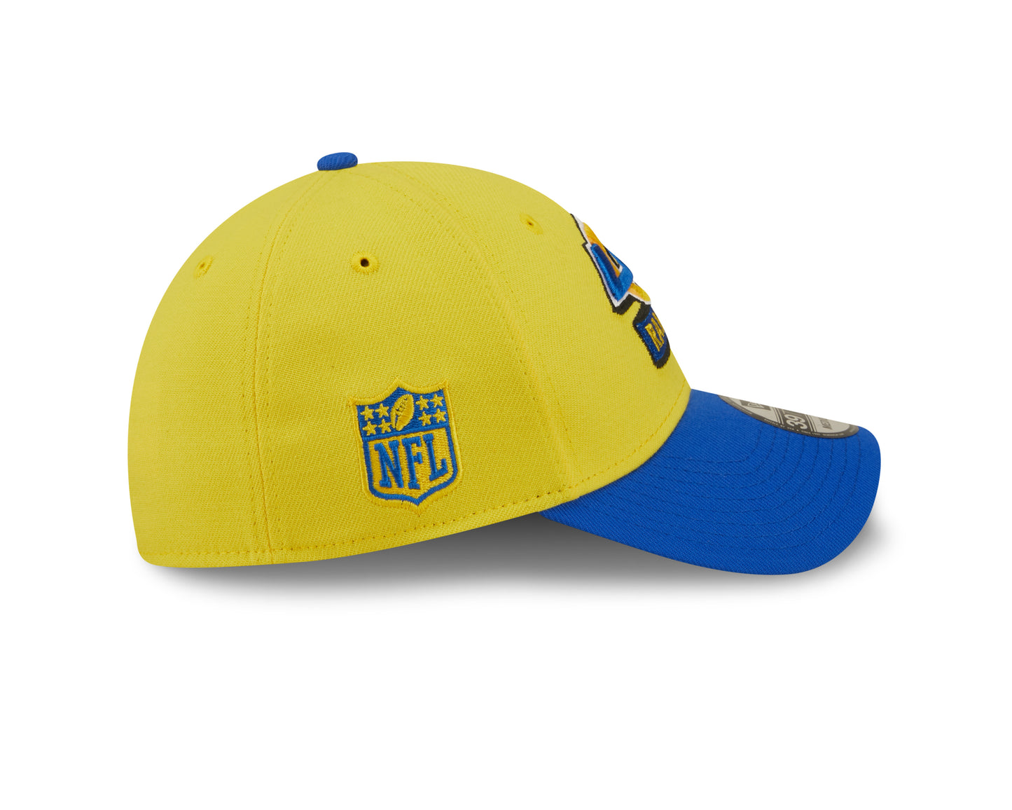 Men's Los Angeles Rams New Era Yellow/Blue 2022 Sideline 39THIRTY Flex Hat