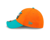 Men's Miami Dolphins New Era Orange/Aqua 2022 Sideline 39THIRTY Flex Hat - Pro Jersey Sports