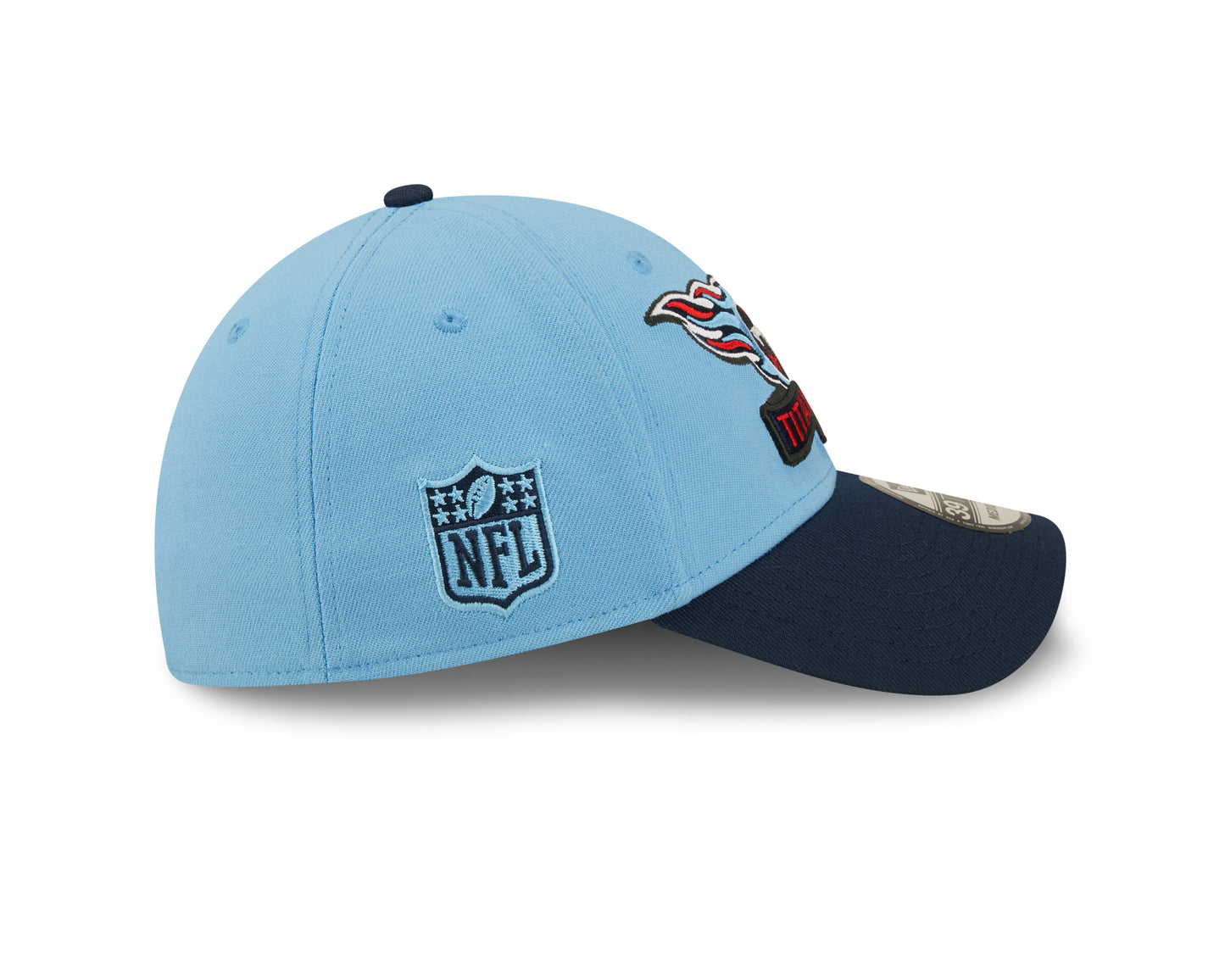 Men's Tennessee Titans New Era Sky Blue/Navy 2022 Sideline 39THIRTY Flex Hat