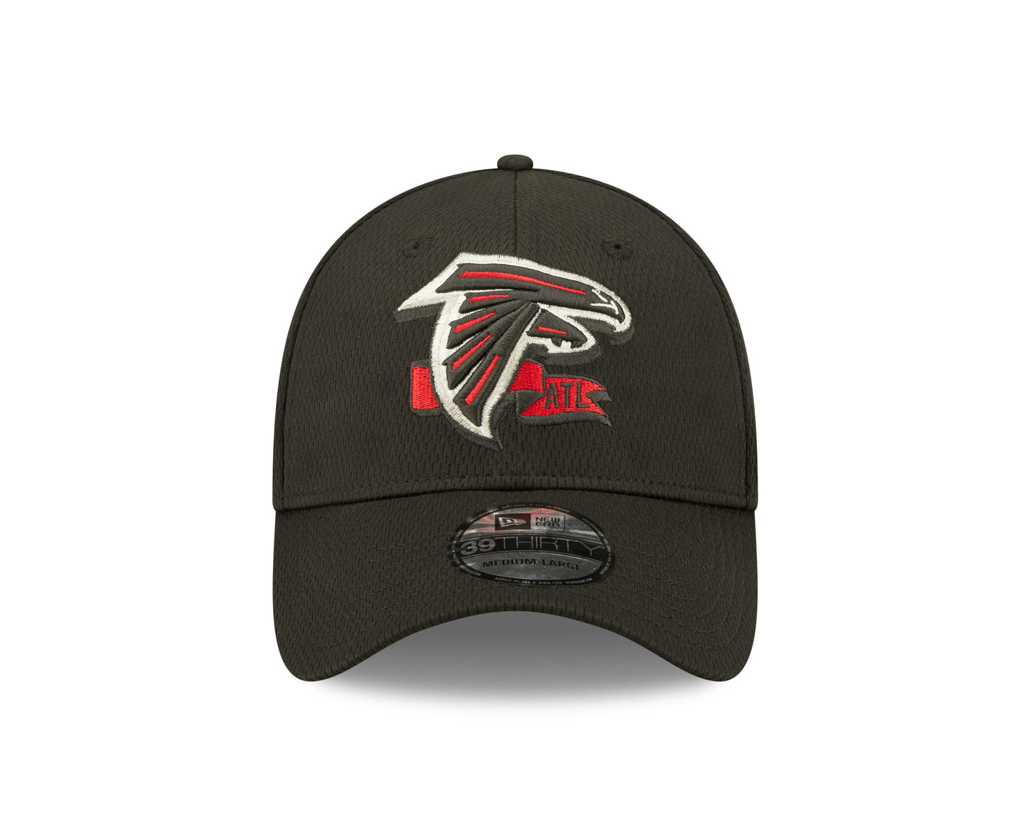 Men's Atlanta Falcons New Era Black 2022 Sideline Coaches 39THIRTY Flex Hat