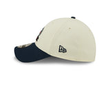 Men's Tennessee Titans New Era Cream/Navy 2022 Sideline 39THIRTY Flex Hat - Pro Jersey Sports