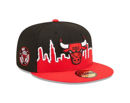 Chicago Bulls New Era 2022 Tip-Off 59FIFTY Fitted Hat - Red/Black