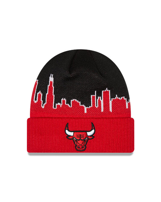 Men's Chicago Bulls New Era 2022/23 NBA Tip-off Cuffed Knit Hat