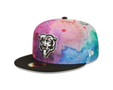 Men's Chicago Bears New Era 2022 Crucial Catch NFL Mascot Logo Multi Color Ink 59FIFTY Fitted Hat - Pro Jersey Sports