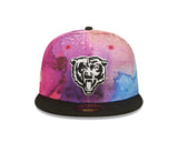Men's Chicago Bears New Era 2022 Crucial Catch NFL Mascot Logo Multi Color Ink 59FIFTY Fitted Hat - Pro Jersey Sports