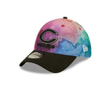 Men's Chicago Bears New Era Crucial Catch 2022 NFL Primary Logo Ink 39THIRTY Flex Hat - Pro Jersey Sports