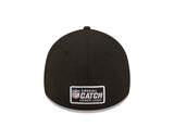 Men's Chicago Bears New Era Crucial Catch 2022 NFL Coaches Sideline Mascot Logo White/Black 39THIRTY Flex Hat - Pro Jersey Sports