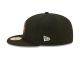 Chicago Bears 2022 Sideline Salute To Service Primary Logo Black New Era 59FIFTY Fitted Hat - Pro Jersey Sports