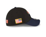 Men's Chicago Bears New Era Black 2022 Salute to Service Primary Logo 39THIRTY Flex Hat - Pro Jersey Sports
