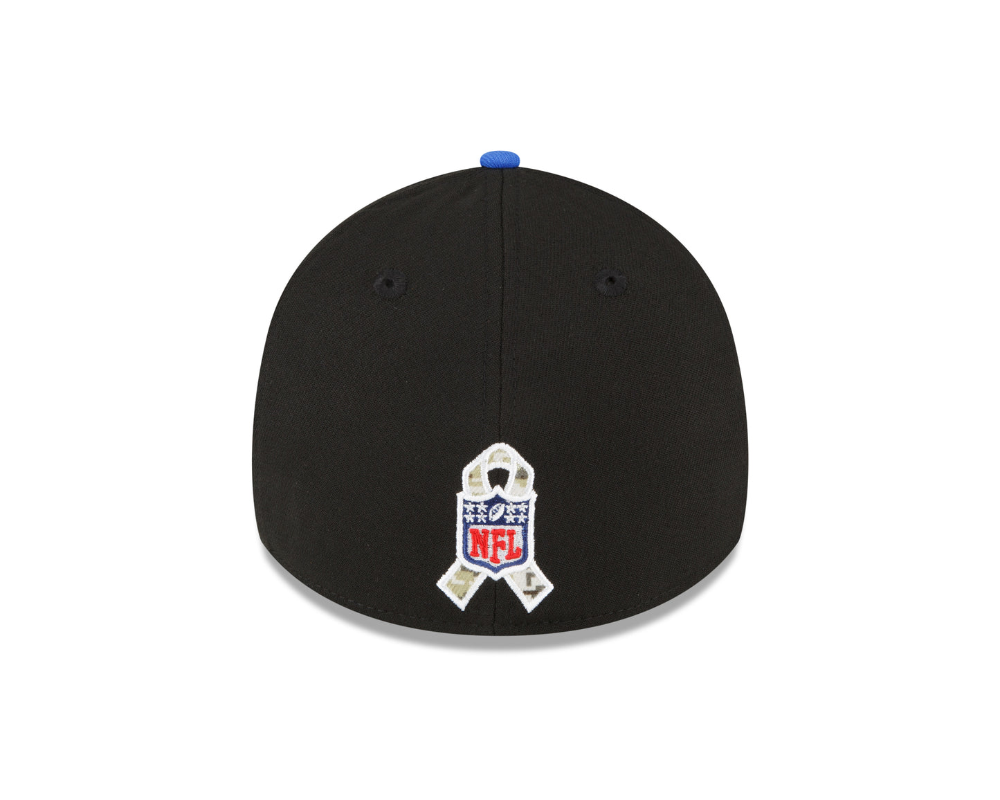 Men's Los Angeles Rams New Era Black 2022 Salute to Service 39THIRTY Flex Hat