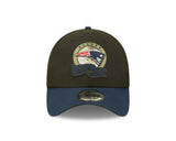 Men's New England Patriots New Era Black 2022 Salute to Service 39THIRTY Flex Hat - Pro Jersey Sports