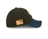 Men's New England Patriots New Era Black 2022 Salute to Service 39THIRTY Flex Hat - Pro Jersey Sports