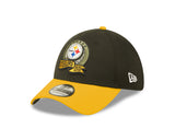 Men's Pittsburgh Steelers New Era Black 2022 Salute to Service 39THIRTY Flex Hat - Pro Jersey Sports