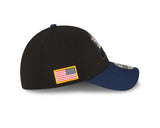 Men's Tennessee Titans New Era Black 2022 Salute to Service 39THIRTY Flex Hat - Pro Jersey Sports